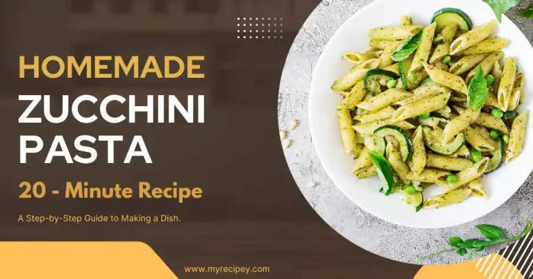 20 Minute Zucchini pasta