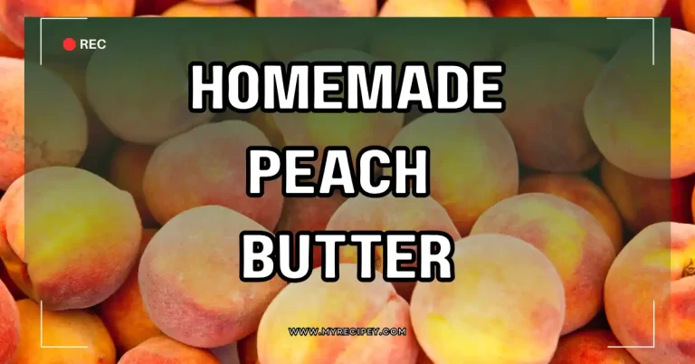 homemade peach butter- featured image